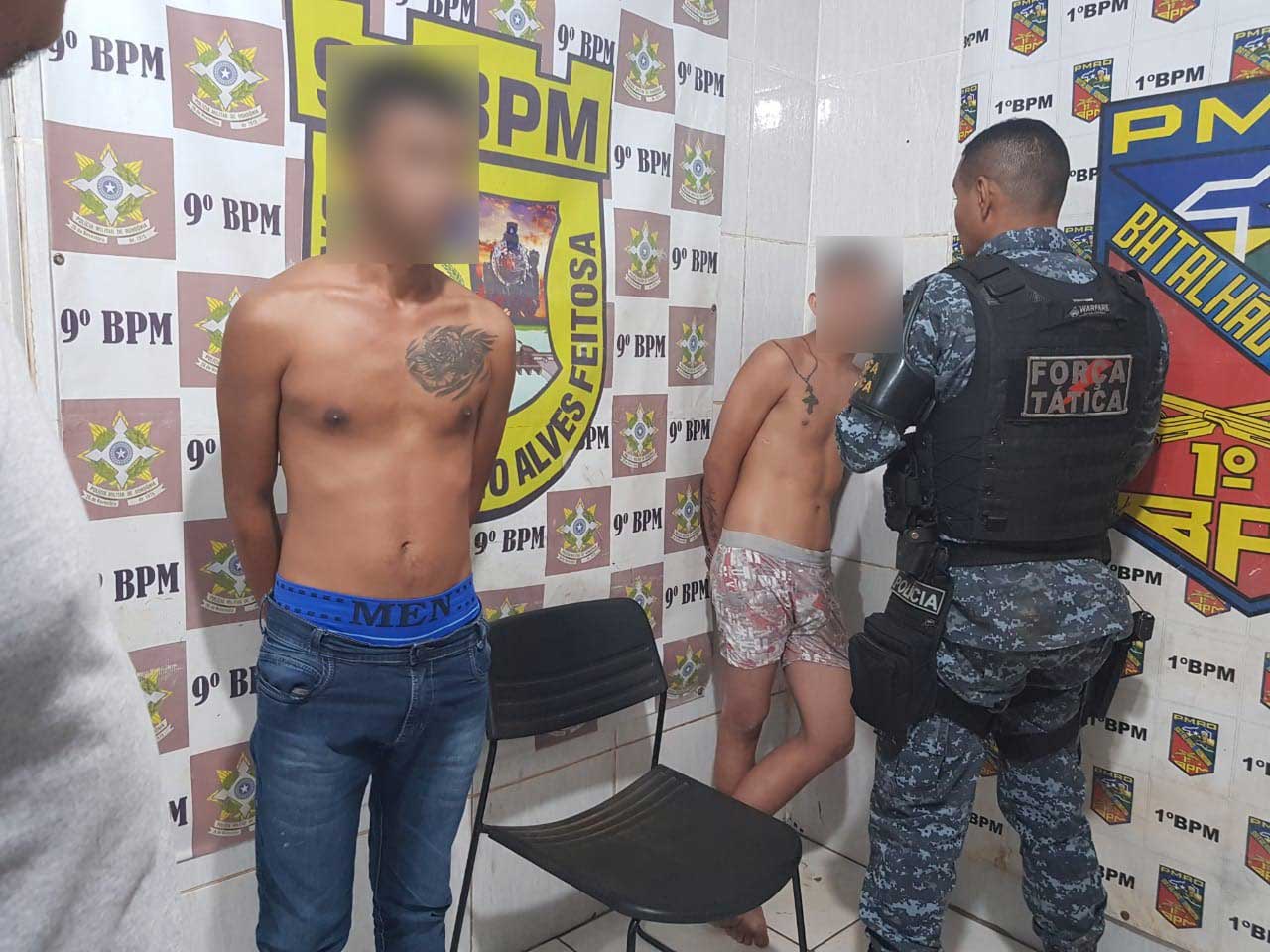 POLÍCIA PRENDE QUADRILHA ENVOLVIDA DE FAZER ARRASTÃO NA CASA DE SARGENTO DA PM - News Rondônia
