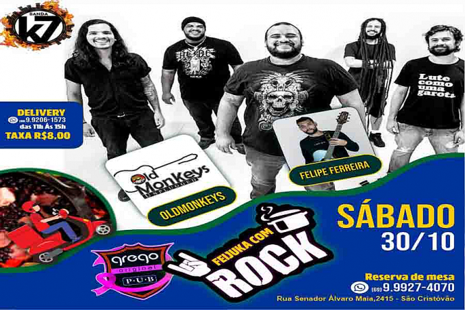 SHOWS - De bandas de rock e flashback no Grego Original - News Rondônia
