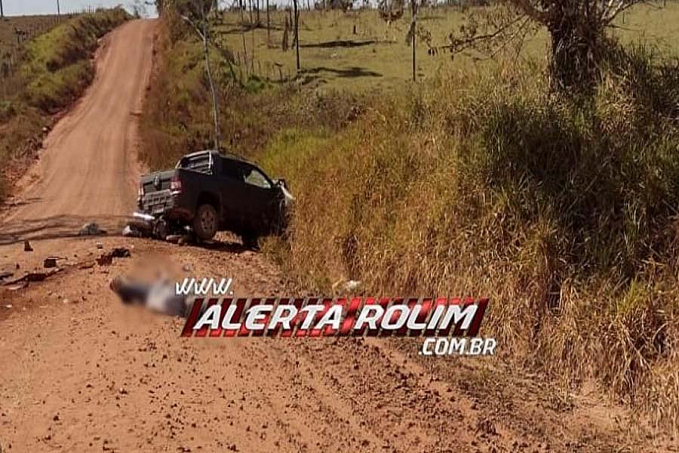 ATUALIZADA - Homem morre no local e mãe e filha são socorridas em estado grave em acidente na zona rural de Parecis - News Rondônia