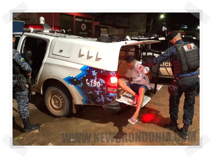 Jovem é flagrado em distribuidora de bebidas com arma caseira - News Rondônia