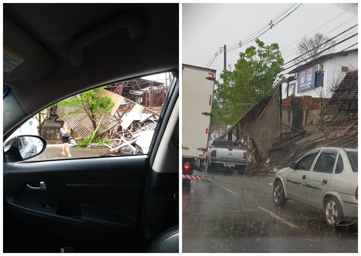 TEMPESTADE ATINGE A CAPITAL DO ACRE PROVOCANDO CENÁRIO PAVOROSO - News Rondônia