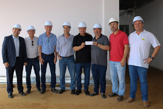 Copama doa R$ 100 mil para obras do Hospital Cooperar em Vilhena (RO) - News Rondônia