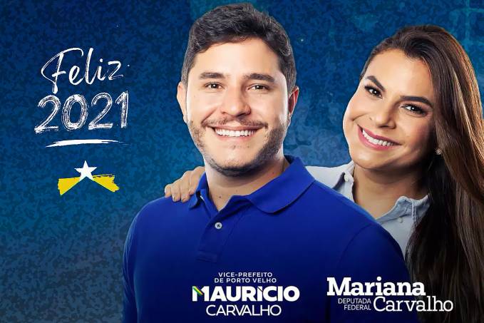 FELIZ ANO NOVO: MAURICIO E MARIANA CARVALHO - News Rondônia