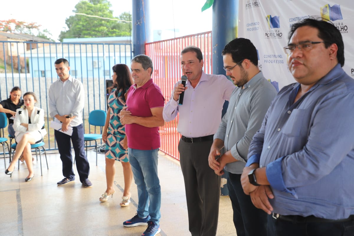 PREFEITO INAUGURA AMPLIAÇÃO DE SALAS DE AULAS EM DUAS ESCOLAS - News Rondônia