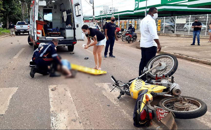 NÃO RESISTIU - Mototaxista Bosco morre em trágico acidente de trânsito com caminhonete - News Rondônia