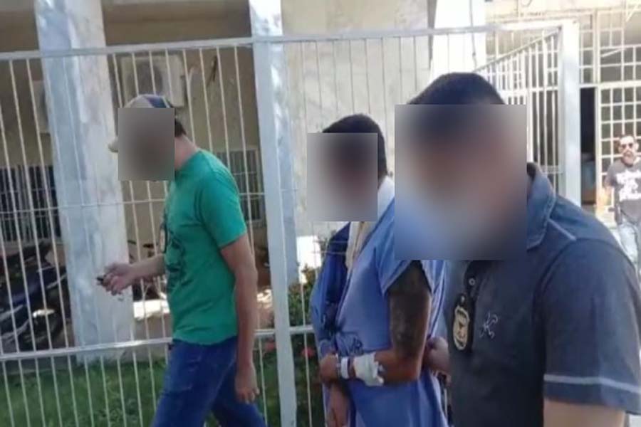 OPERAÇÃO LASCÍVIA: Foragido baleado durante fuga alucinada é apresentado na Delegacia de Homicídios - News Rondônia