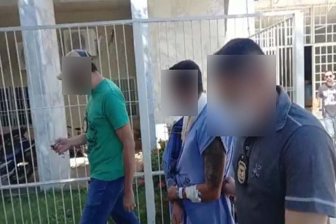 OPERAÇÃO LASCÍVIA: Foragido baleado durante fuga alucinada é apresentado na Delegacia de Homicídios - News Rondônia