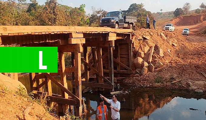 TRAFEGABILIDADE: Escoamento da produção deve aumentar com a recuperação da ponte que liga Alvorada do Oeste à Castanheiras - News Rondônia
