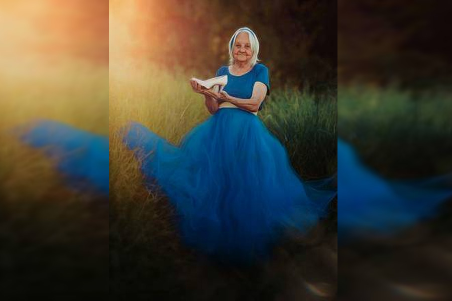 Neto transforma avó de 84 anos em fada e princesa e faz ensaio fotográfico - News Rondônia