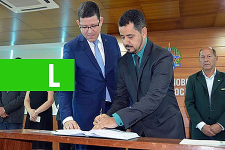 CORONEL MARCOS ROCHA OFICIALIZA LUCIANO BRANDÃO NA PRESIDÊNCIA DA EMATER-RO - News Rondônia