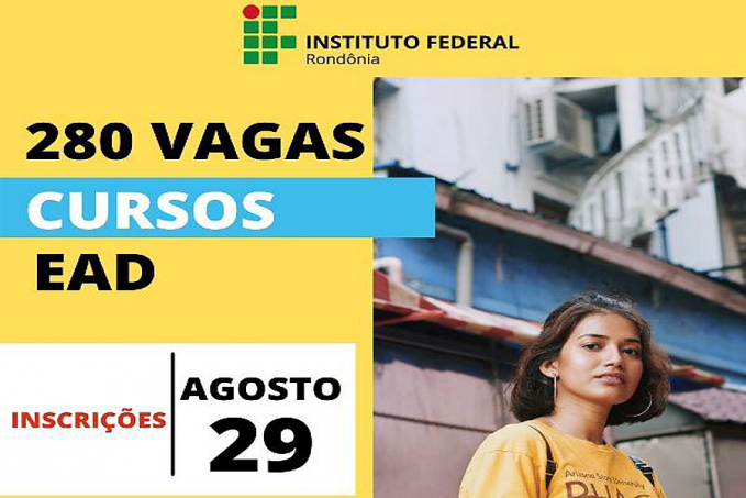 Campus Cacoal oferece 280 vagas em 3 cursos FIC EaD - News Rondônia