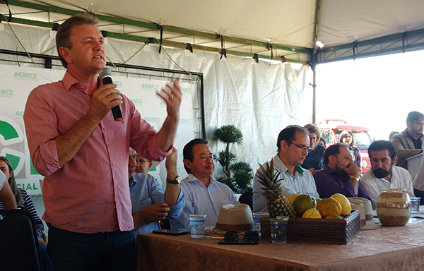 LUIZINHO GOEBEL PARTICIPA DA ABERTURA DO 3° PORTAL DO AGRONEGÓCIO DE VILHENA - News Rondônia