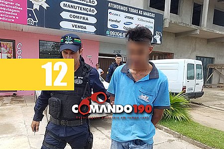 JOVEM É PRESO COMERCIALIZANDO DROGAS NA FRENTE DE ESCOLA, EM JI-PARANÁ - News Rondônia