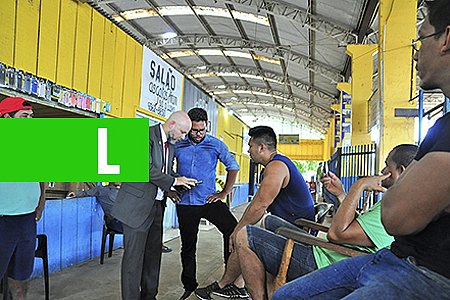 PROFESSOR ALEKS PALITOT VISITA TERMINAL DA CAPITAL - News Rondônia
