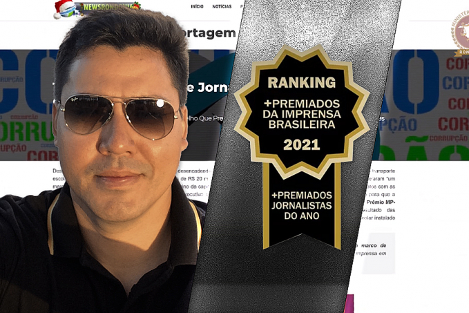 Lista dos jornalistas mais premiados da Região Norte em 2021 traz Emerson Barbosa do News Rondônia na 6ª posição - News Rondônia