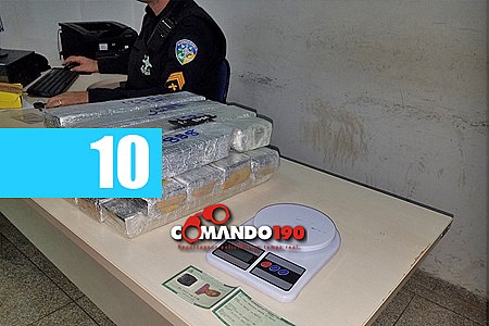 JOVEM É PRESO COM 16 QUILOS DE MACONHA PASSEANDO PELAS RUAS DE JI-PARANÁ - News Rondônia