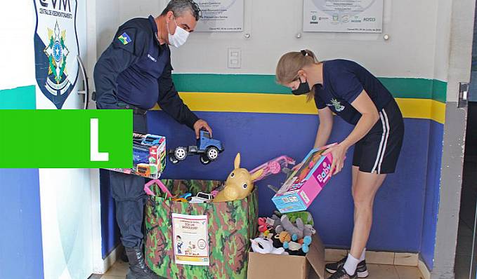 CONTRIBUIÇÃO - Polícia Militar lança campanha para arrecadação de brinquedos em Cacoal - News Rondônia