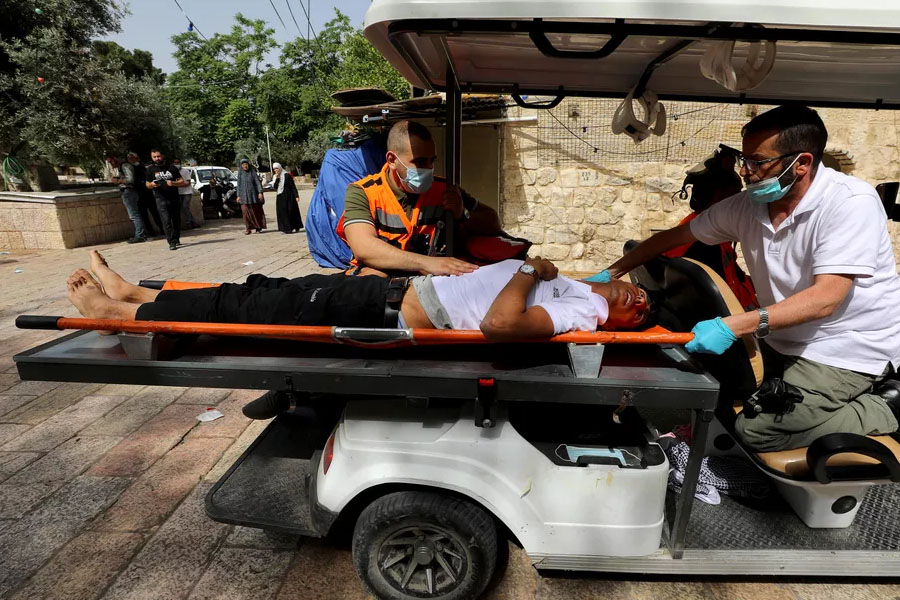 Novos confrontos deixam centenas de feridos em Jerusalém - News Rondônia