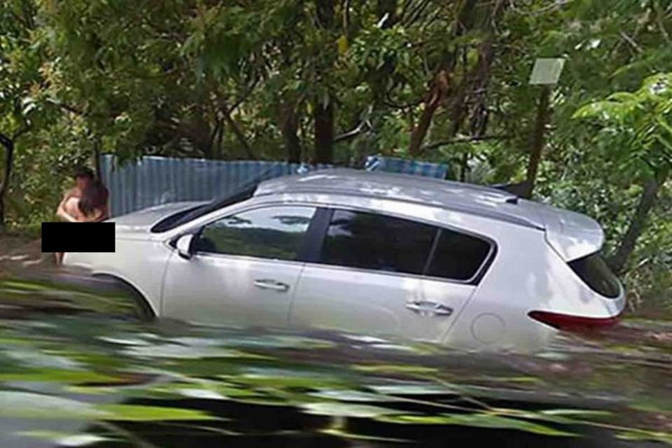 CASAL É FLAGRADO FAZENDO SEXO NO MEIO DA RUA PELO GOOGLE MAPS - News Rondônia