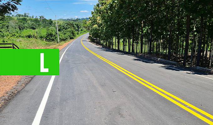 TRÂNSITO SEGURO - Governo conclui revitalização de sinalização horizontal na RO-490, em Alto Alegre dos Parecis - News Rondônia