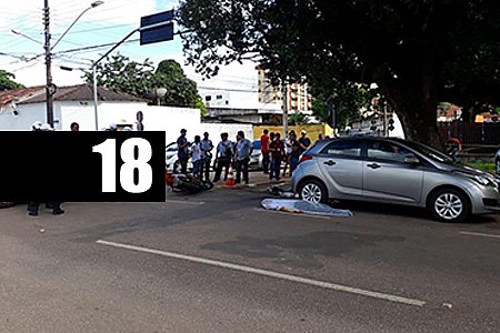 NEWS URGENTE: MOTOCICLISTA MORRE AO COLIDIR COM CAMINHONETE EM CRUZAMENTO - News Rondônia