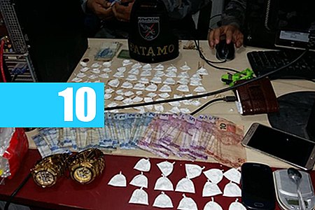 CASAL É PRESO TRAFICANDO DROGA EM ARRAIAL NA ZONA LESTE E DELATA FORNECEDORES - News Rondônia