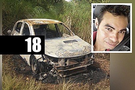 MOTORISTA DE APLICATIVO É ASSASSINADO E SEU CORPO QUEIMADO DENTRO DE CARRO - News Rondônia