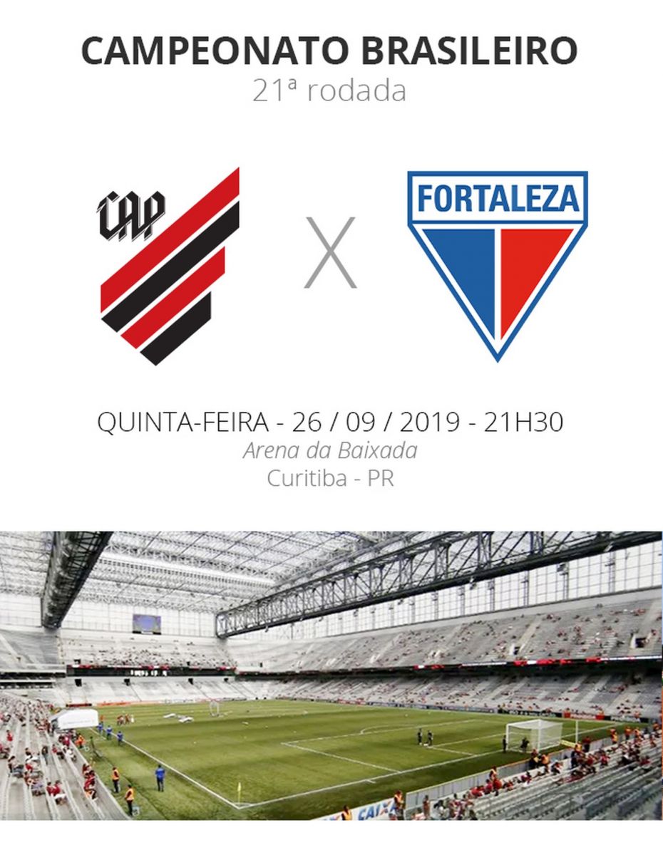 ATHLETICO-PR E FORTALEZA SE ENFRENTAM COM OBJETIVOS DISTINTOS - News Rondônia