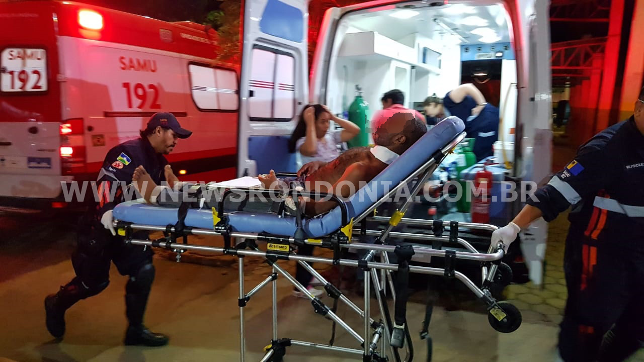 HOMEM É ESFAQUEADO NO PESCOÇO NO BAIRRO SÃO SEBASTIÃO EM PORTO VELHO - News Rondônia