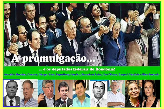 Há 33 anos era um outro país e uma outra história. não está na hora de revermos nossa Constituição? - News Rondônia