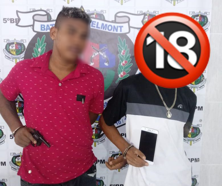 APÓS ROUBO DE CELULAR, SUSPEITOS JOGAM ARMA, MAS ACABAM DETIDOS PELA POLÍCIA - News Rondônia
