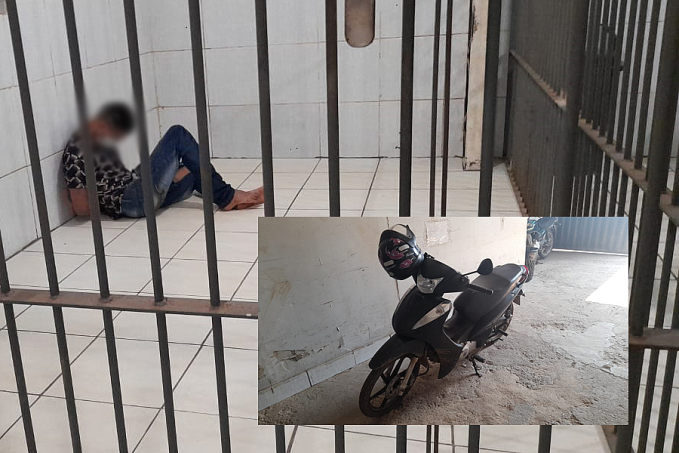 NA SUL: Criminoso é preso após roubar motocicleta; comparsa fugiu - News Rondônia