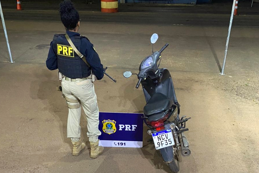 Em Porto Velho, PRF identifica moto roubada sendo levada para a Bolívia - News Rondônia