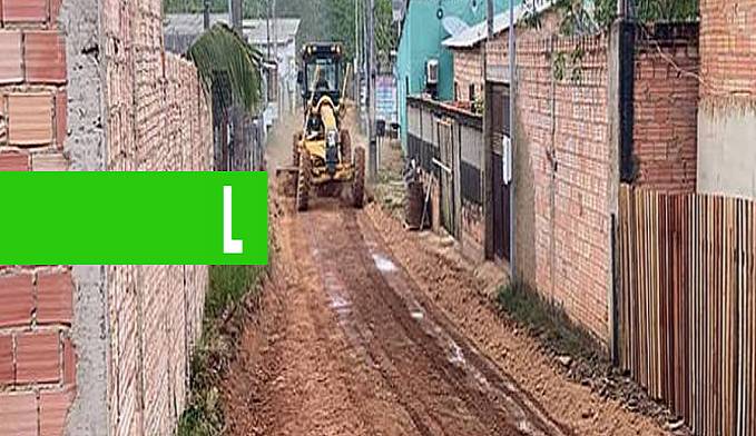 Prefeitura atende mais um pedido do vereador Marcio Pacele e recupera ruas totalmente intrafegáveis na comunidade Portelinha no Bairro Nacional - News Rondônia