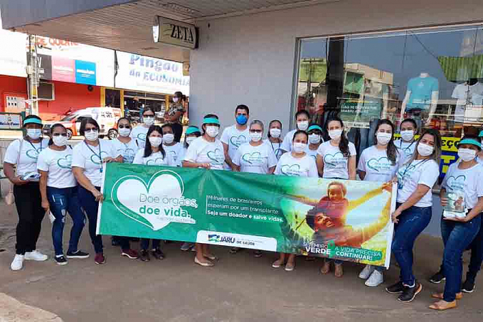Prefeitura de Jaru realiza evento em alusão ao Dia Nacional da Doação de Órgãos - News Rondônia