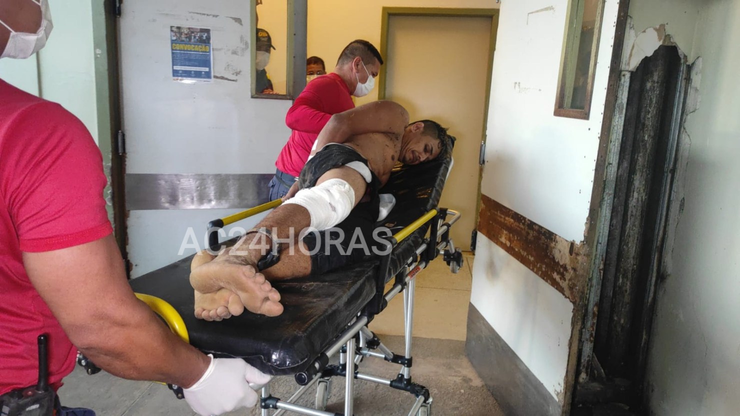 Detento monitorado foge em audiência na Cidade da Justiça é ferido com um tiro na perna - News Rondônia