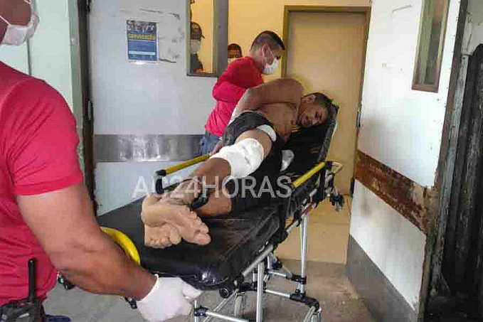 Detento monitorado foge em audiência na Cidade da Justiça é ferido com um tiro na perna - News Rondônia
