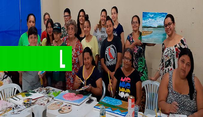 RITA QUEIROZ ENSINA EM OFICINA DE ARTES PLÁSTICAS NA ZONA LESTE - News Rondônia