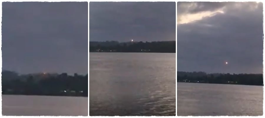 Óvnis? Luzes são gravadas nos céus as margens do Rio Madeira - News Rondônia