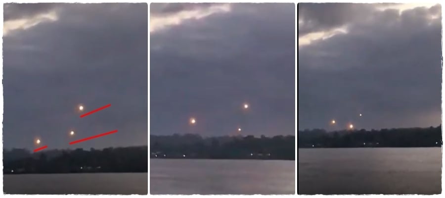 Óvnis? Luzes são gravadas nos céus as margens do Rio Madeira - News Rondônia
