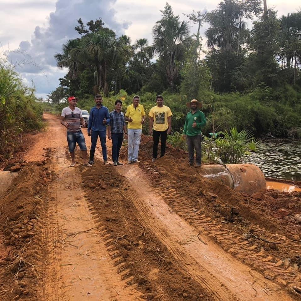 Semagric atende pedido de providência do vereador Raí Ferreira no KM17 - News Rondônia