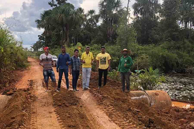 Semagric atende pedido de providência do vereador Raí Ferreira no KM17 - News Rondônia