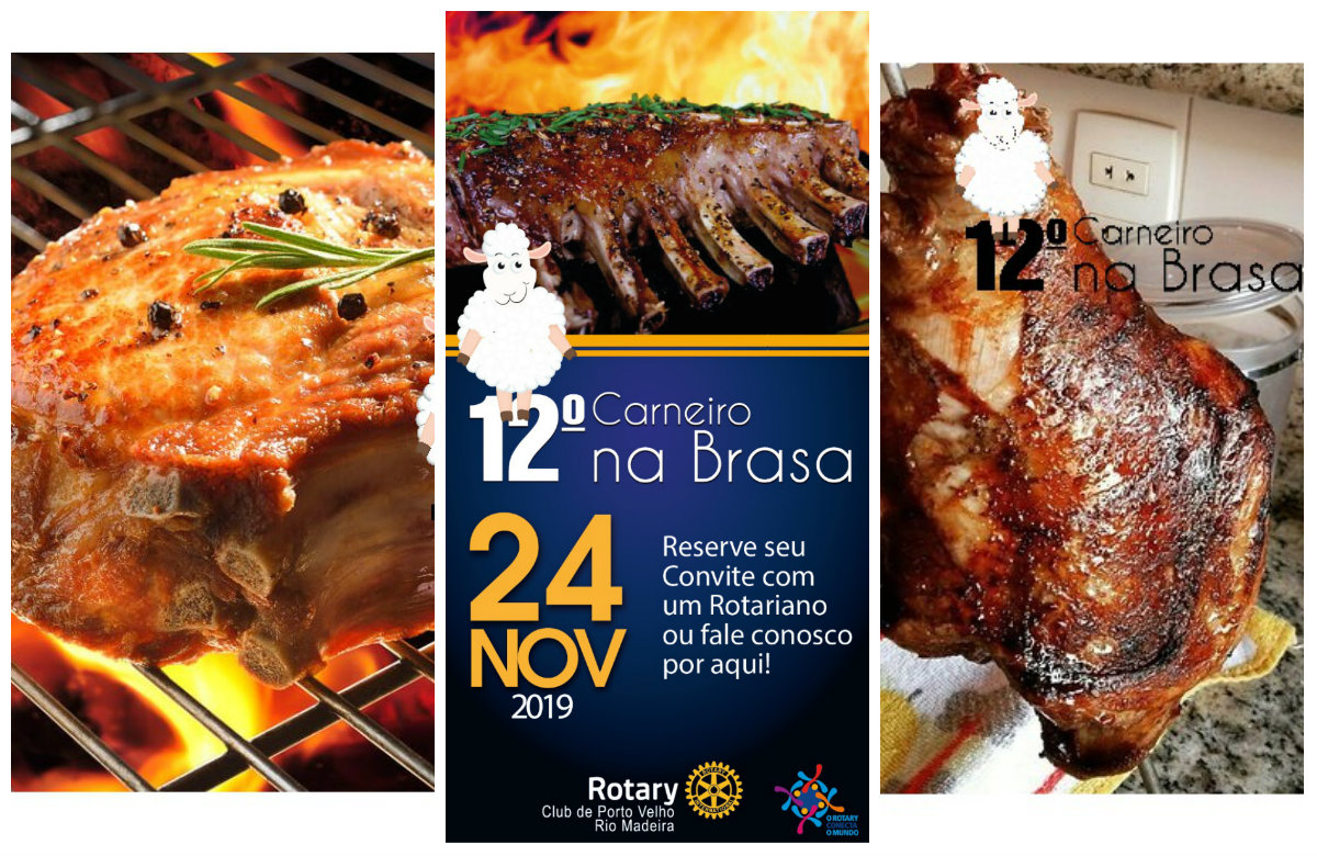 O ROTARY CLUB DE PORTO VELHO RIO MADEIRA | DISTRITO 4720 PROMOVE NO DIA 24 DE NOVEMBRO (DOMINGO) O 12º CARNEIRO NA BRASA - News Rondônia