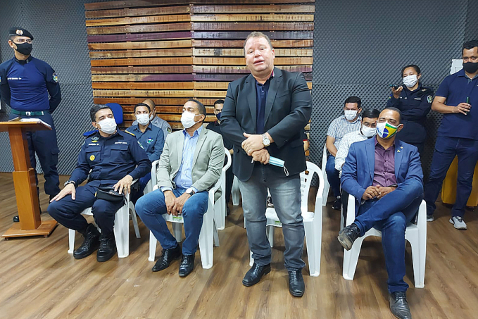 Dr. Neidson entrega nova sala de música para a Banda da Polícia Militar de Rondônia - News Rondônia