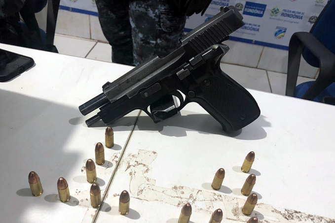 Motorista de caminhão é preso com pistola calibre 9mm - News Rondônia