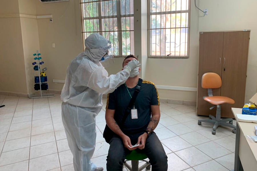 TJRO realiza teste de covid-19 em servidores temporários - News Rondônia