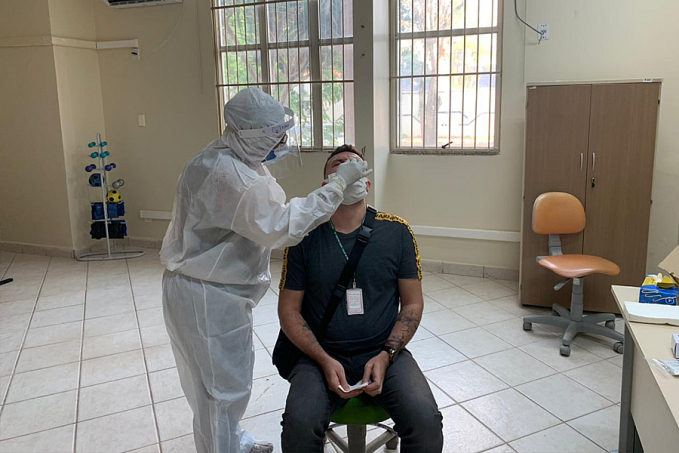 TJRO realiza teste de covid-19 em servidores temporários - News Rondônia