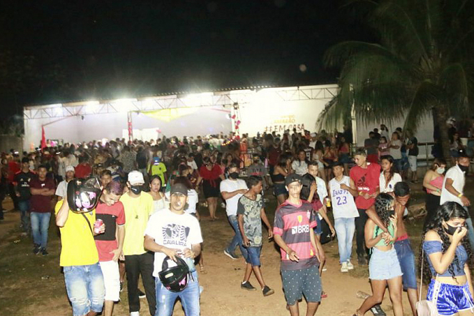 Na 21ª noite da 'Operação Prevenção' festa clandestina com mais 500 pessoas é interrompida - News Rondônia