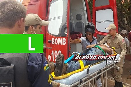 ROLIM DE MOURA - HOMEM FICA FERIDO APÓS SE ENVOLVER EM ACIDENTE DE TRÂNSITO ENTRE MOTO E CAMIONETE - News Rondônia