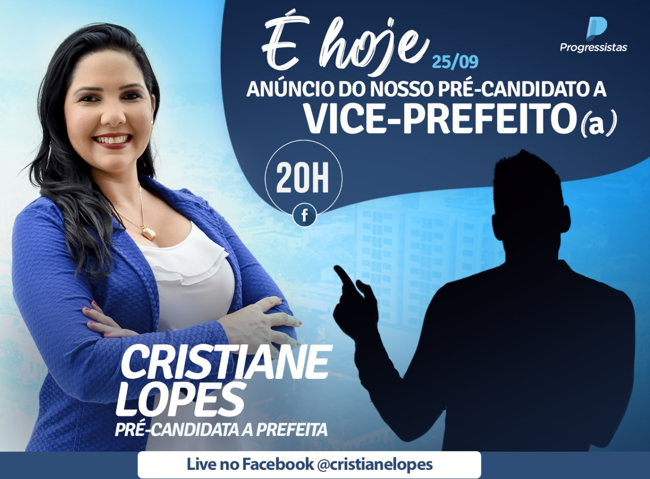 Cristiane Lopes vai anunciar através de live o pré-candidato a vice na chapa - News Rondônia